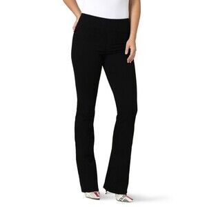 Rock Republic Denim RX Fever Pull On Bootcut Jeans Womens 18 Short Black NEW